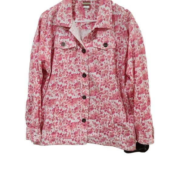 Tudor Court Pink Flower Jacket - Picture 1 of 12